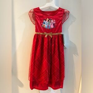open lace back dress Amazon.com: Disney Princess and the Frog Tiana Costume Dress for Girls
